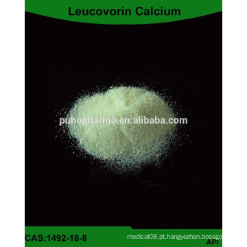 Leucovorin Calcium powder 1492-18-8 Sal de cálcio de ácido folinico (folinato de cálcio)